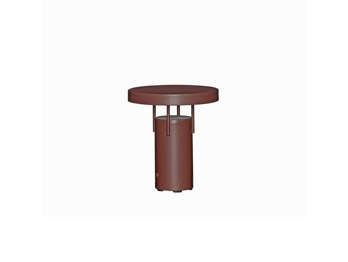 lampe à poser LED rechargeable BringMe Mini, bordeaux, 20 cm - HÜBSCH - Terrasse - Moderne - Métal - À ampoule unique