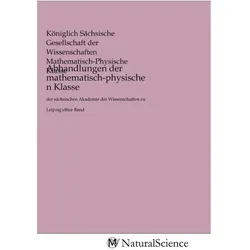 Abhandlungen der mathematisch-physischen Klasse, Fachbücher