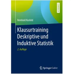 Klausurtraining Deskriptive und Induktive Statistik, Fachbücher von Reinhold Kosfeld