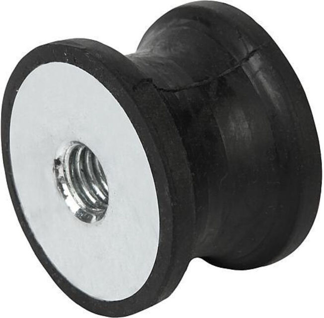 KIPP Tampon en caoutchouc type CT conique M10 Ø50 H30 acier élastomère (K0570.05003057)