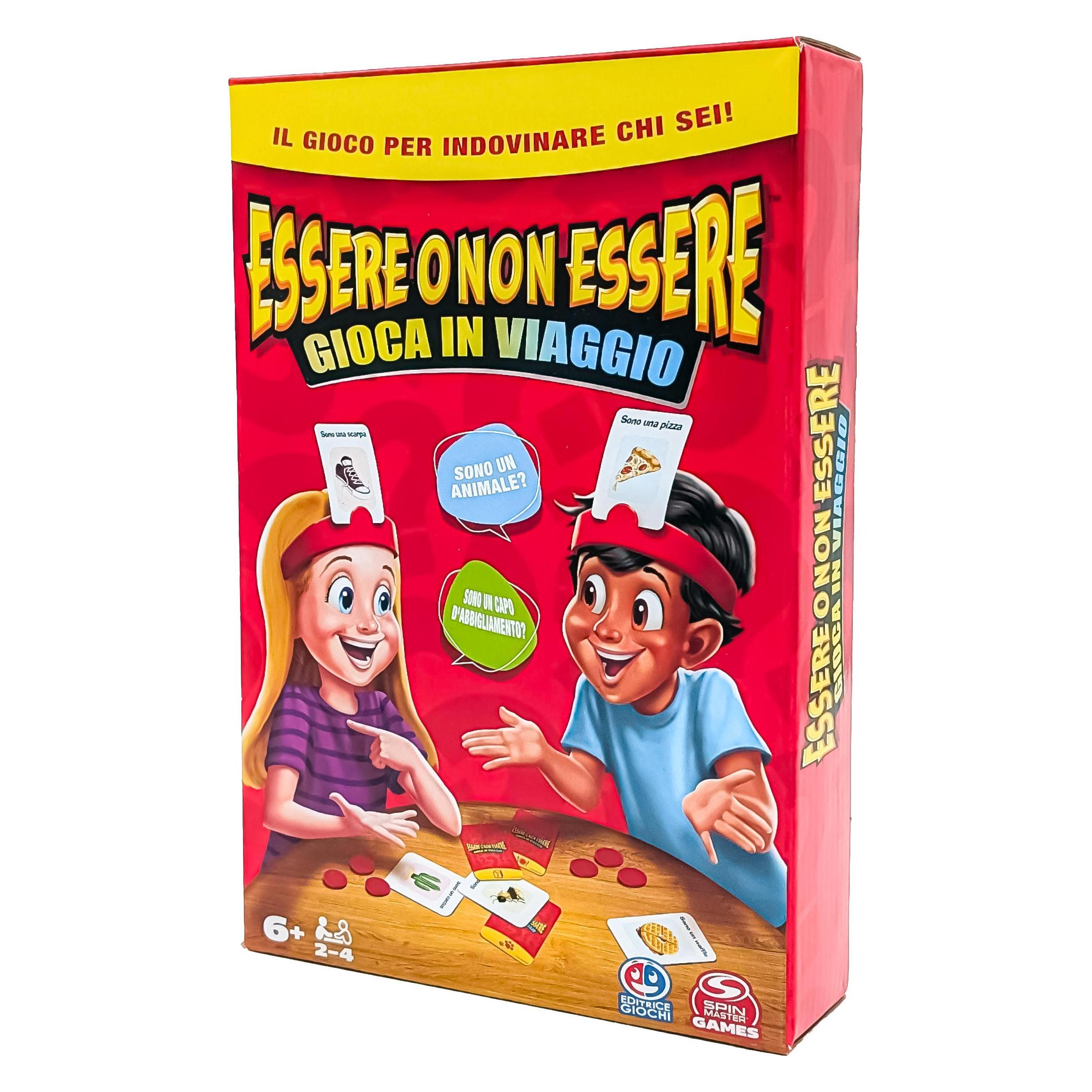 Spin Master ESSERE O NON ESSERE Gioca in viaggio (Deutsch, 2 - 4 Spieler) (6070121)