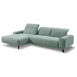 Segmüller Werkstätten Ecksofa Marlo02 Stoff Blau