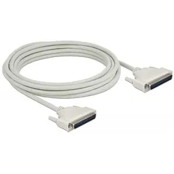 Delock Serielles Kabel D-Sub 37 Stecker zu Stecker 5 m (5 m, VGA), Schnittstellenkabel