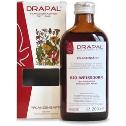 Weissdornbeeren Bio Pflanzensaft Drapal 200 ml