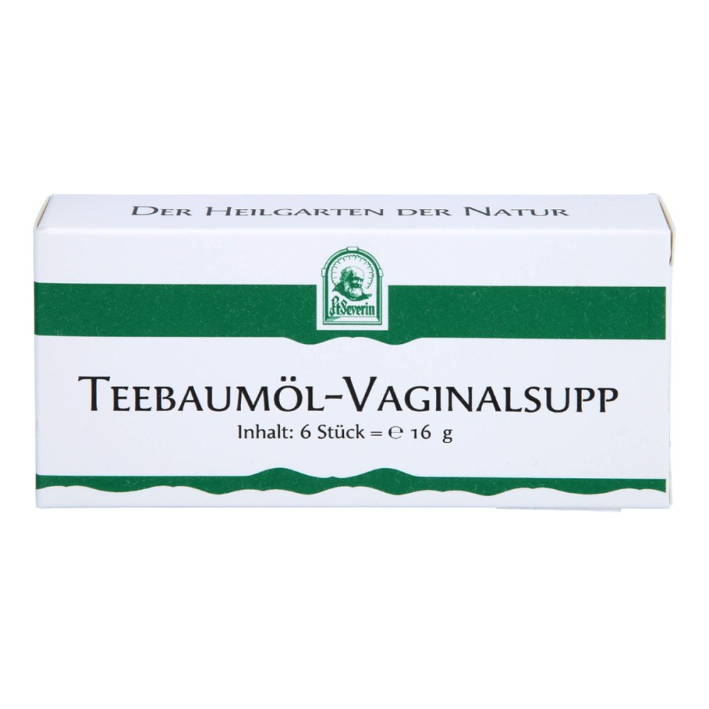 Hecht-Pharma GmbH Teebaum öl Vaginalsuppos. 04191741
