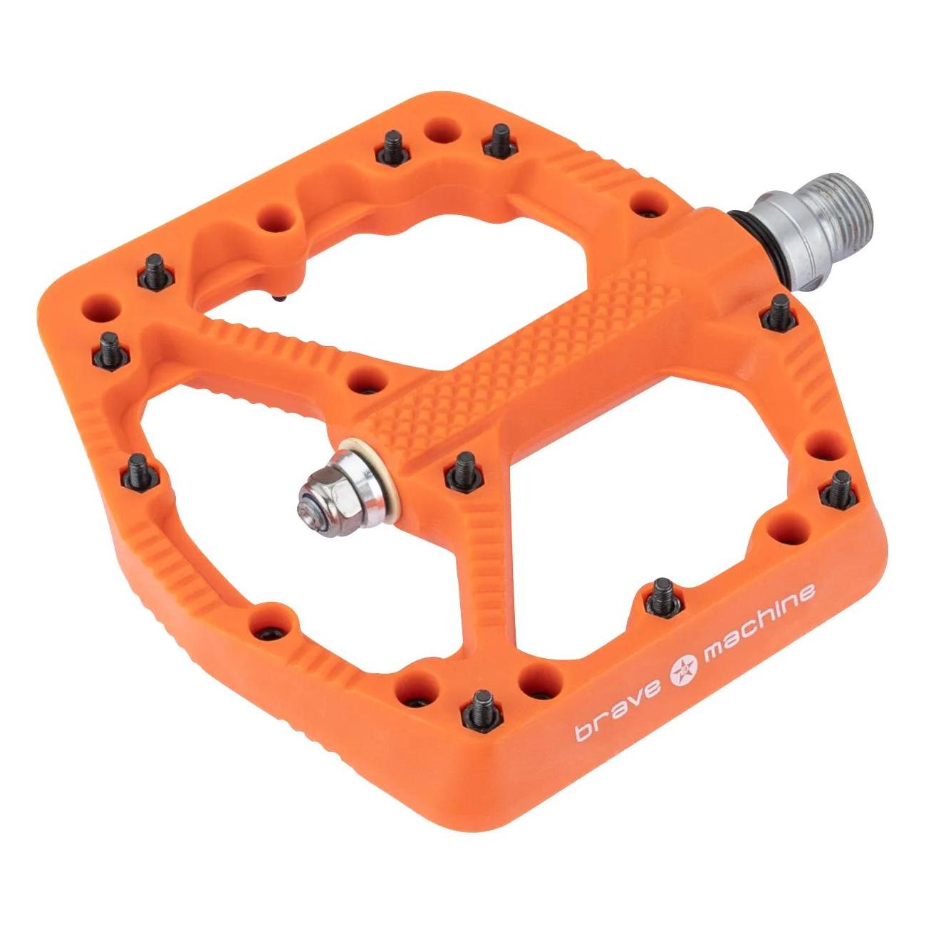 Brave Classics Brave Pedal Freeride 1 Orange Nylon Plattform (BMPD64OR)