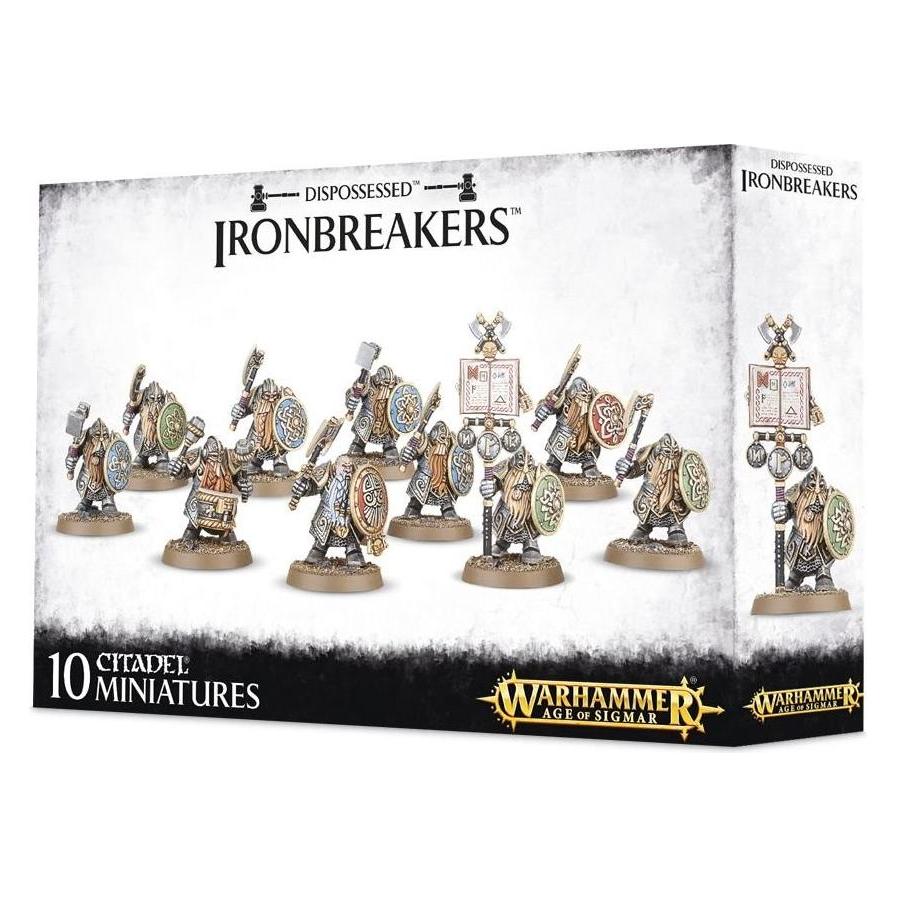 Games Workshop Warhammer AoS - Nain Brise-fer / Dracs de Fer (Kunststoff) (99120205026)