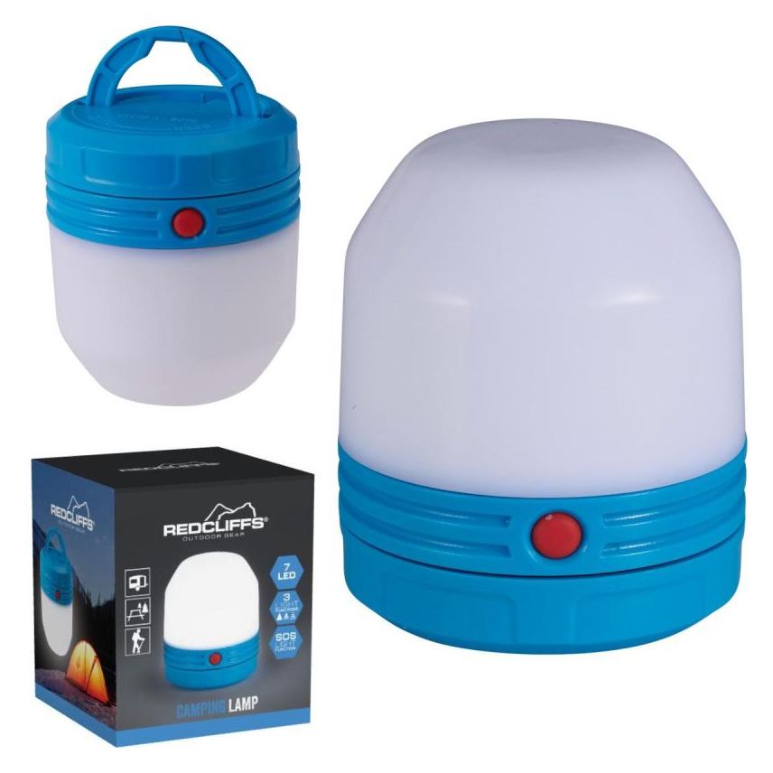 Redcliffs Latarka Lampka Turystyczna 8x9cm Niebieska (67070990)