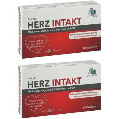 Herz Intakt mit Kalium+Magnesium+B-Vitamine Tabl. 2x 2x180 St Tabletten