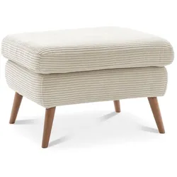 Exxpo by Gala Hocker Scandi Cord Beige Creme