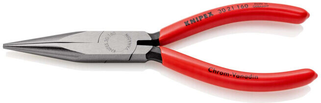 KNIPEX 30 21 190 Pince à bec long noir atramenté 190 mm (30 21 190)
