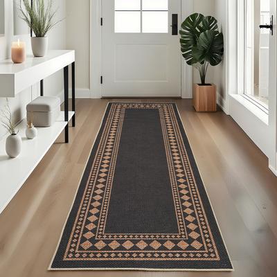 "Garvee Modern 2'x6'Area Rug,Minimalist Geometric Pet Friendly Area Rug - 2'3"" x 12' Runner"