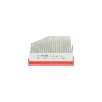 BOSCH Luftfilter RENAULT,NISSAN F 026 400 767 165466RA0A Motorluftfilter,Filter für Luft