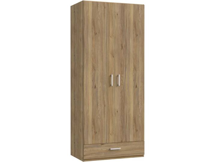 FORTE Kleiderschrank Drehtürenschrank, Stauraum, Schublade