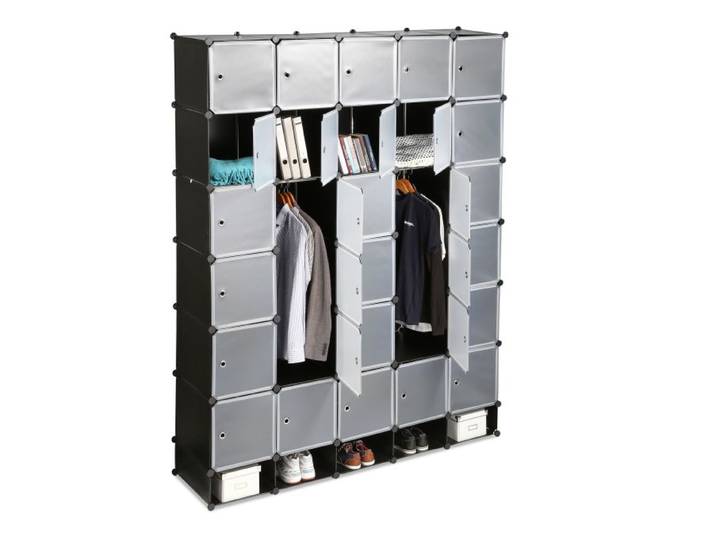 Relaxdays XXL Kleiderschrank Stecksystem