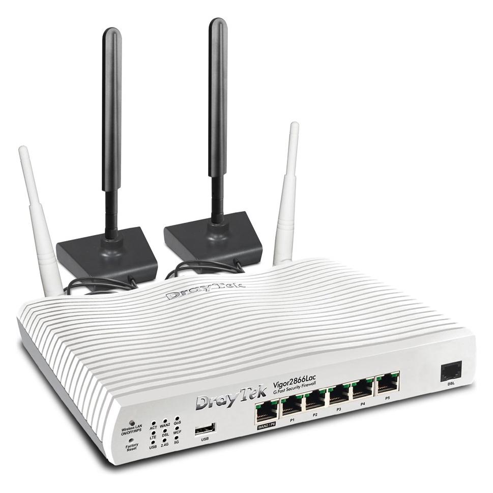 Draytek G.fast-Modem Vigor2866Lac (V2866Lac-DE-AT-CH)
