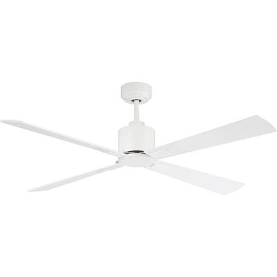 Lucci AIR Climate I Deckenventilator (Ø x H) 132 cm x 31 cm Flügelfarbe: Weiß Gehäusefarbe (Details
