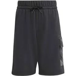 ADIDAS Kinder Shorts SEASONALS CAMO, Größe 152 in Grau Grau