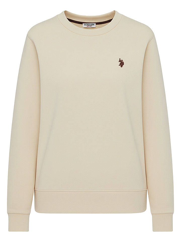 U.S. Polo Assn. Sweatshirt in Beige - S