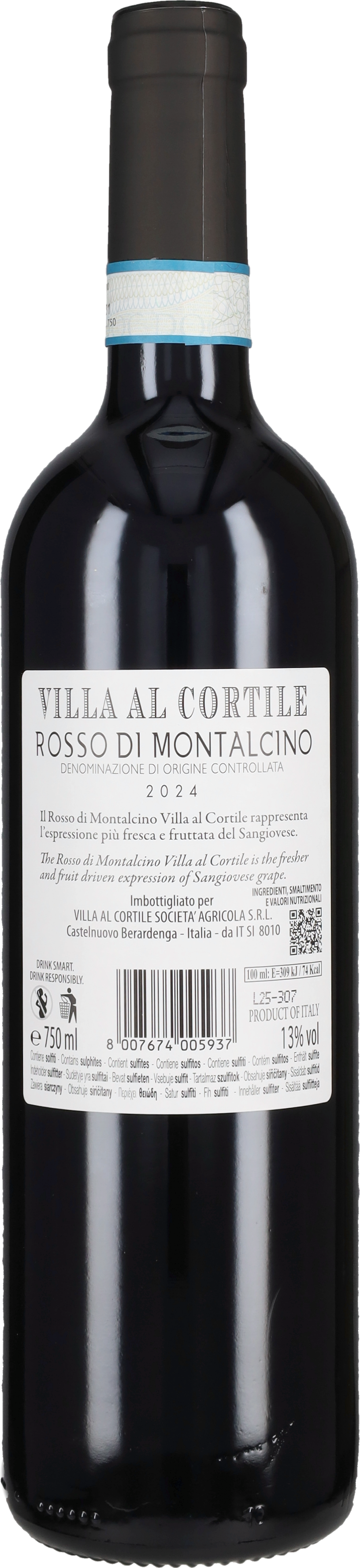 Villa al Cortile - Piccini Rosso di Montalcino Villa al Cortile 2024