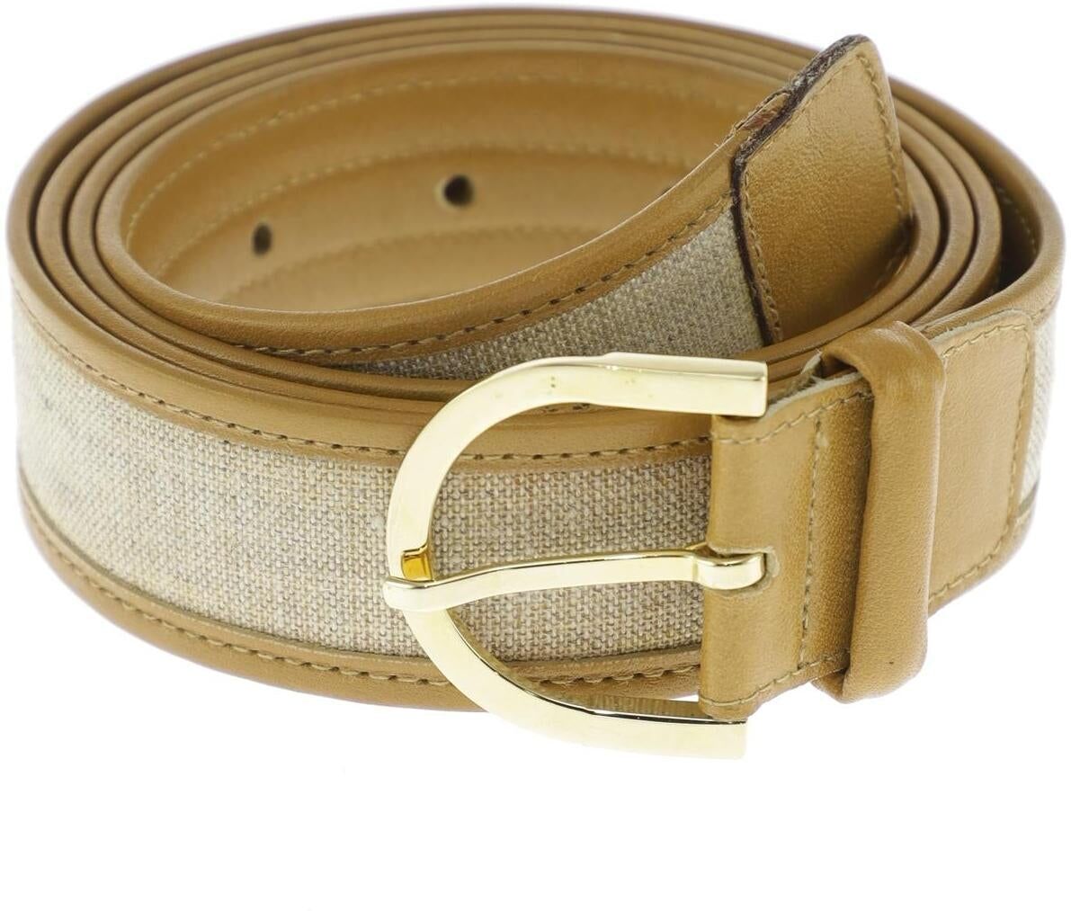 Borsalino Damen Gürtel, Braun, Gr. 95, kein / Etikett - Second Hand