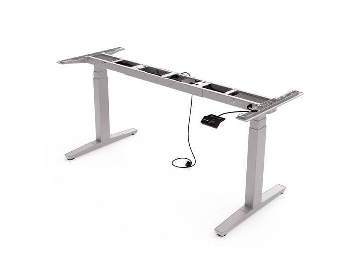 Yaasa Frame Expert, Grey - Electrically height-adjustable desk frame