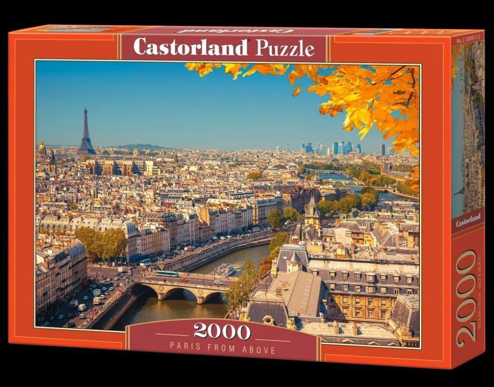 Castorland Puzzel Panorama van Parijs 2000 stukjes