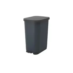 Rotho Treteimer  Ribo ¦ blau ¦ Kunststoff ¦ Maße (cm): B: 40 H: 28,5 T: 51.3