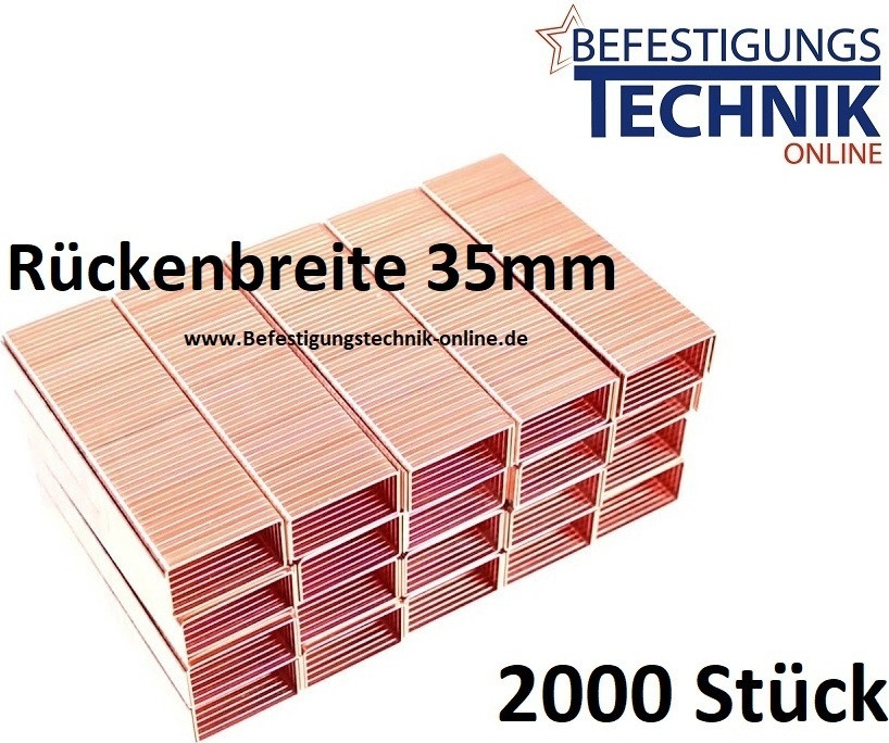 Bostitch Kartonnen nietjes 18 mm, 2000 stuks, geschikt voor modellen DSA-3522-E, DS-3519-E, DSA-3519-E, DSA3522-E en MS-3519-E