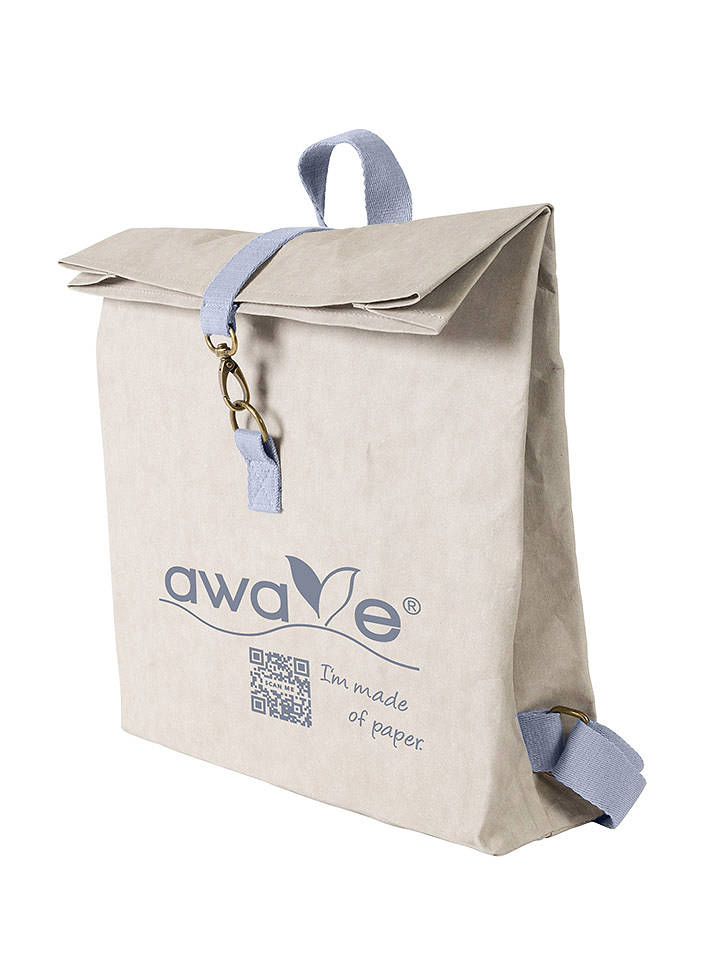 AWAVE Rucksack in Beige - (B)35 x (H)36 x (T)9,5 cm - onesize