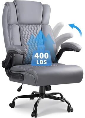 BOSSIN Executive Office Chair,Big and Tall Office Chair with Ergonomic,High Back,and Lumbar Support