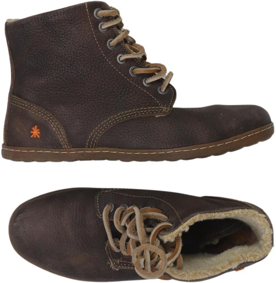 ART Damen Stiefelette, Braun, Gr. EU 39, Leder - Second Hand