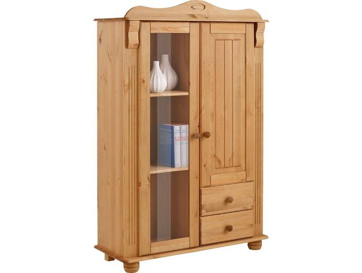 OTTO home Highboard Adele, Stauraumschrank, 2-türig, Höhe 135 cm, aus massiver Kiefer, FSC®