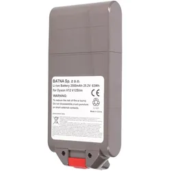 Extralink Batterie Akkumulator für Dyson Staubsauger V12 25.2V 2500mAh, Staubsauger Zubehör