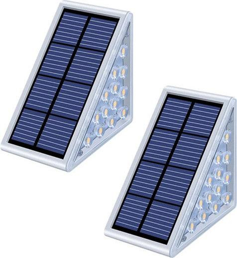 Mormark Solar LED Grondspots voor Trappen en Tuin - Warm Wit Licht