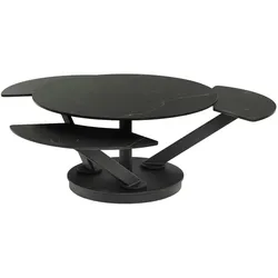 Carmen BARINAS Couchtisch Ø 85 cm – Schwarz