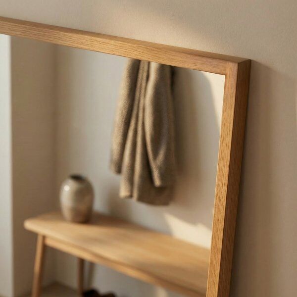Nordicline Spejl, Smal Ramme I Eg, 50x120 Cm