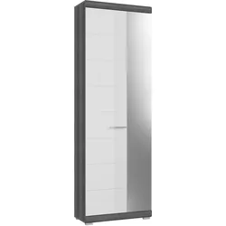 Garderobenschrank Scout Weiß/Grau