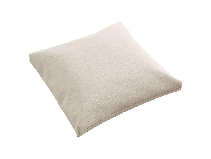 Coussin en forme de pointe Blanc 50 x 50cm Tissu Esila