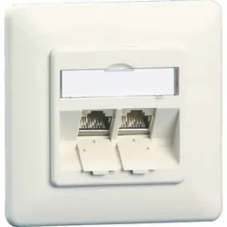 Metz Connect Anschlussdose C6Amodul UP TN C6Amod-2UP-180rw