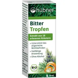 HÜBNER Bitter Tropfen Bio FR-BIO-01 Tropfen 20 ml
