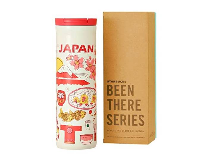 Starbucks Japanische Been There-Serie Trinkglas, Edelstahl, 473 ml