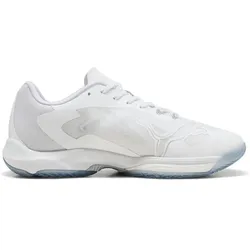 Puma, Unisex, Hallenschuhe, Vantage Nitro (45), Grau, Silber, Weiss