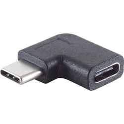 SHVP BS13-40001 - USB 3.1 Adapter, C Stecker auf C Buchse,  90° li./re.