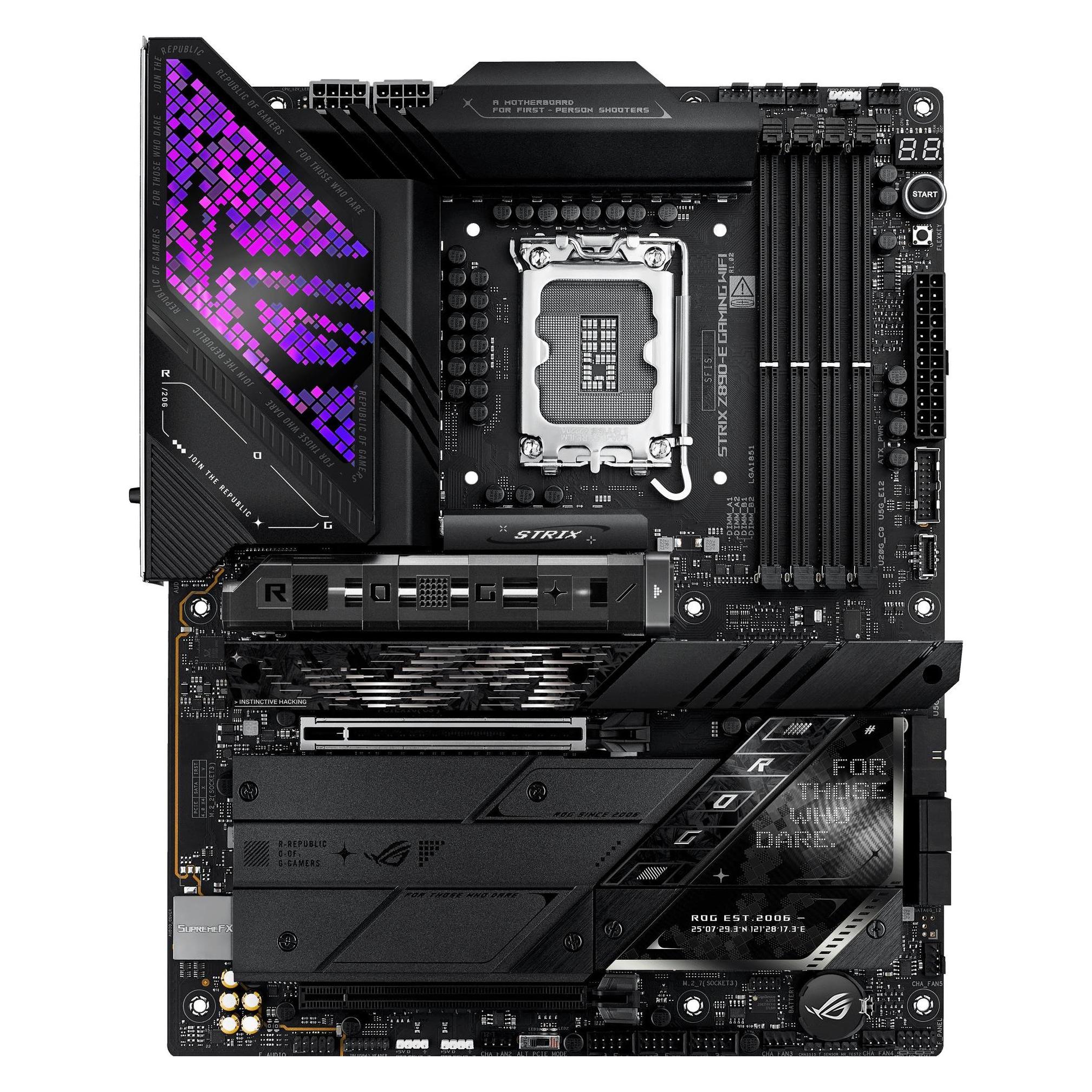 ASUS ROG STRIX Z890-E GAMING WIFI (LGA 1851, Intel Z890, ATX) (90MB1IM0-M0EAY0)