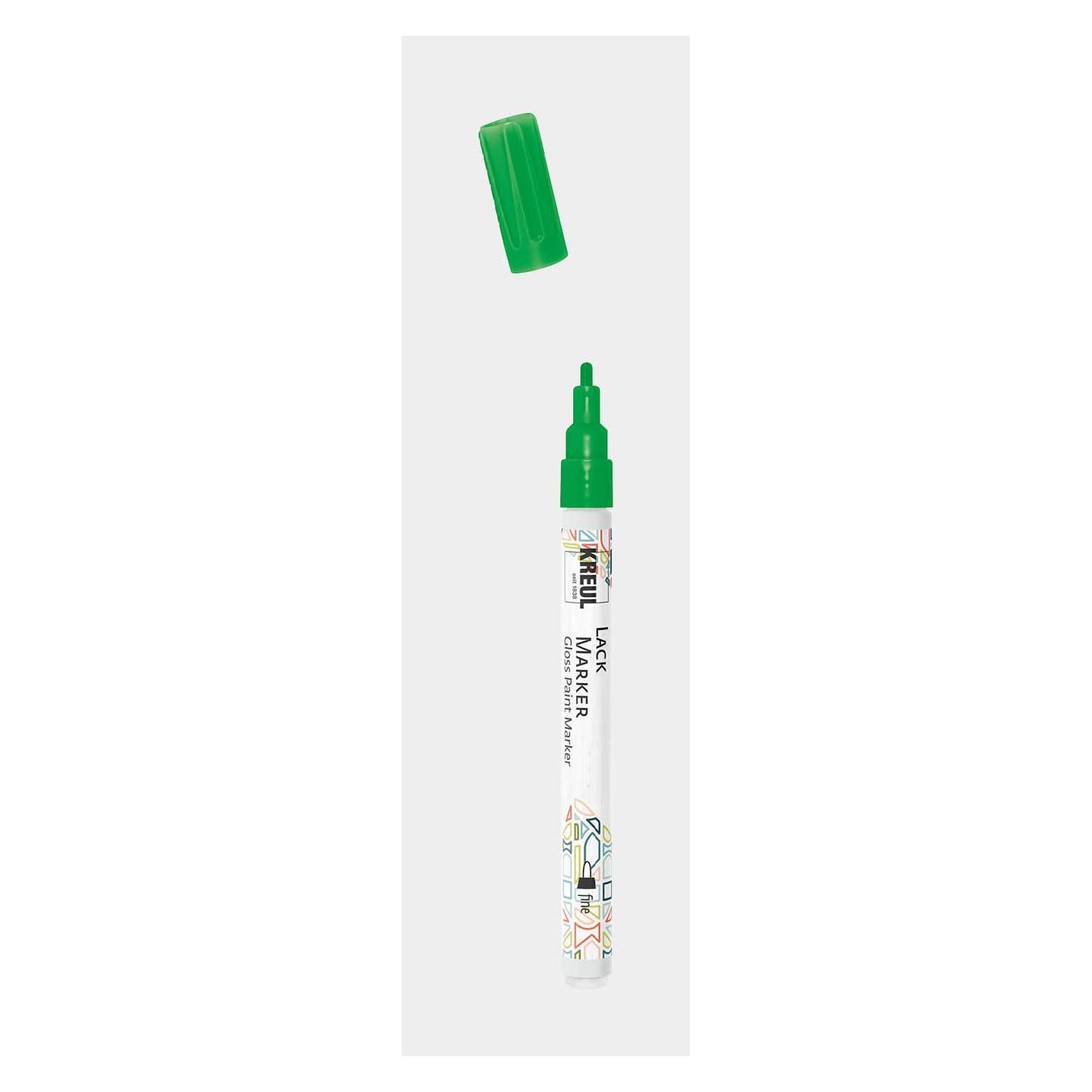 Kreul Lackmarker "Gloss Paint Marker", fine, grn (1x) (47214)