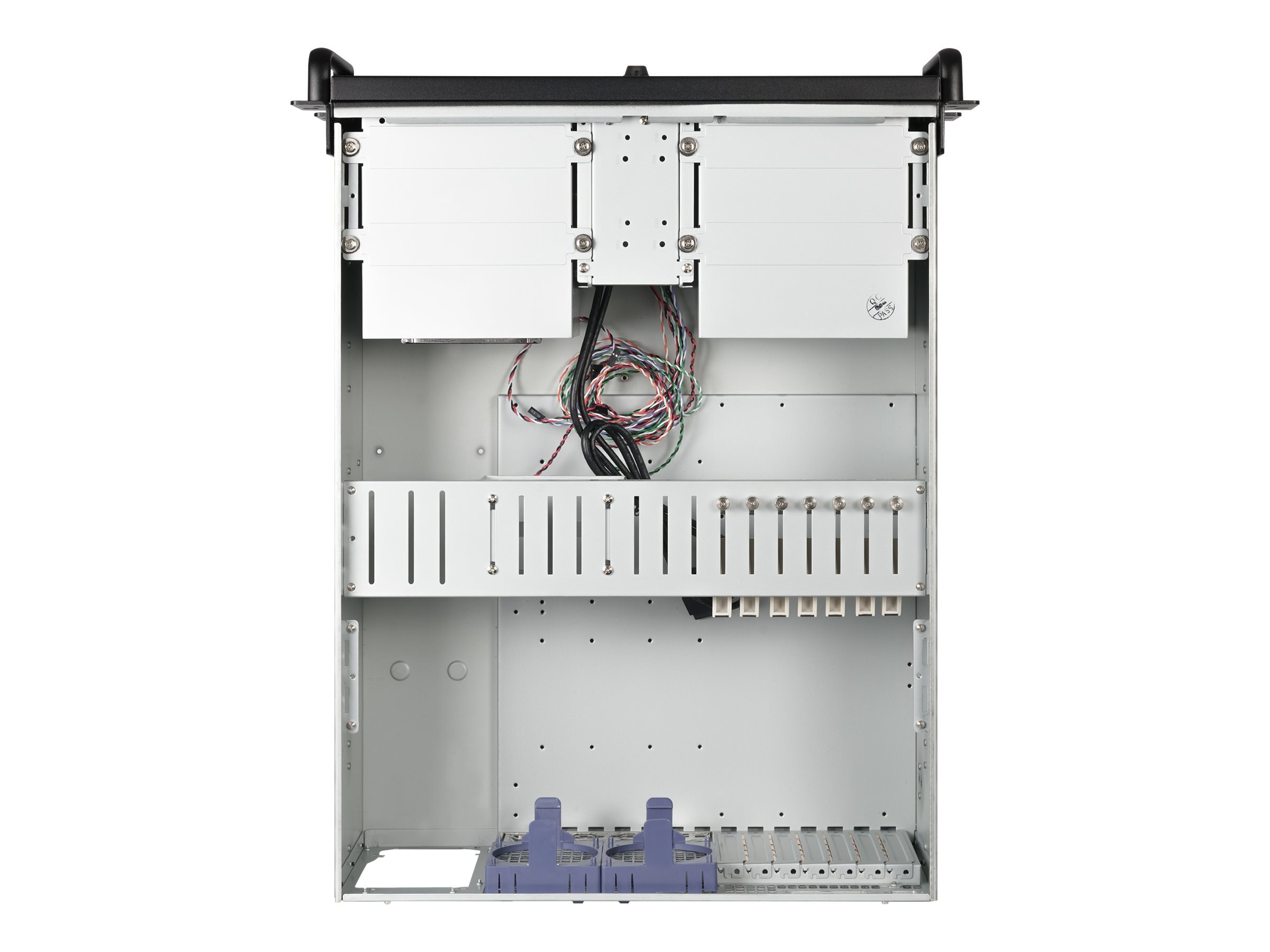 Chieftec UNC-411E-B, Rack, Server, Schwarz, Silber, ATX, EATX, micro ATX, SECC, 4U