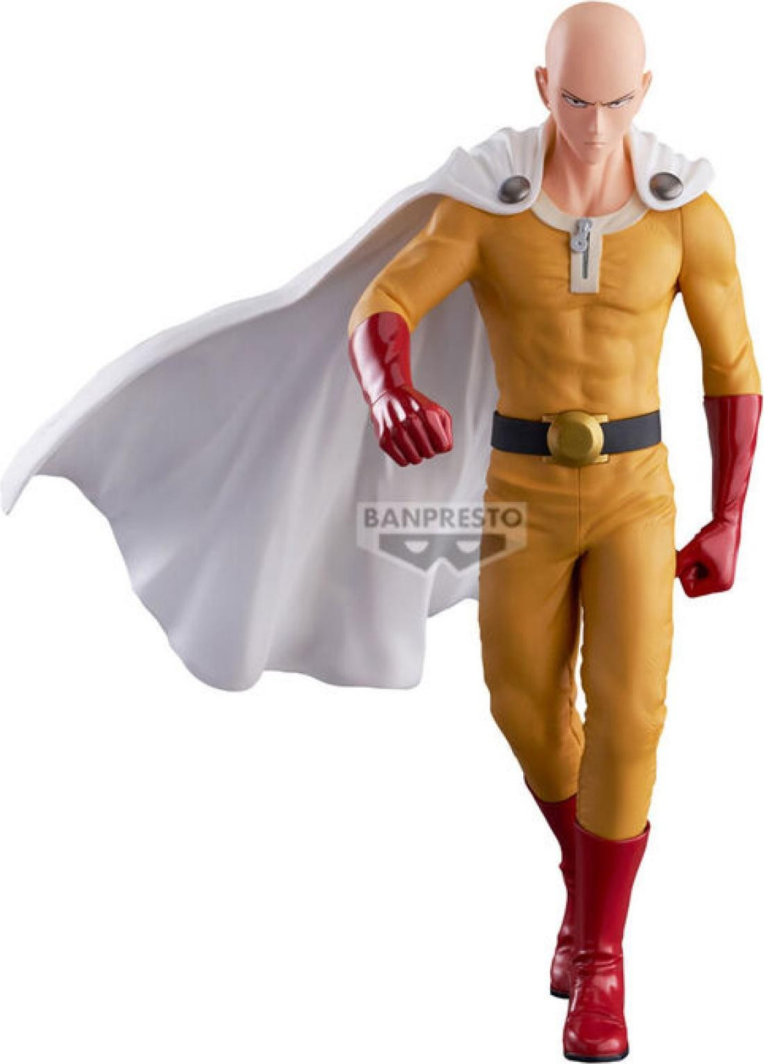 Banpresto Grandista One-Punch Man Saitama PVC-beeldje, 27 cm