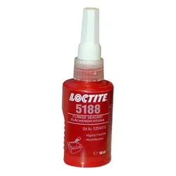 5188 Flächendichtung anaerob rot hochviskos, flüssig, 50ml Flasche - rot