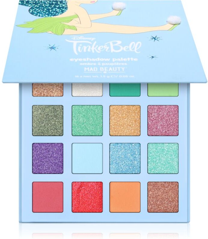Mad Beauty Tinker Bell eyeshadow palette 16x1.5 g